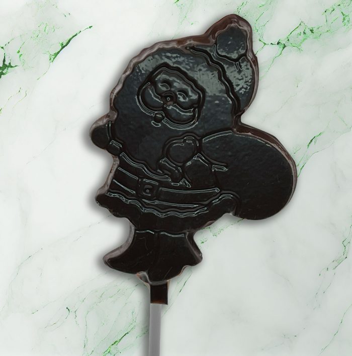 Santa Lollipop Dark Chocolate