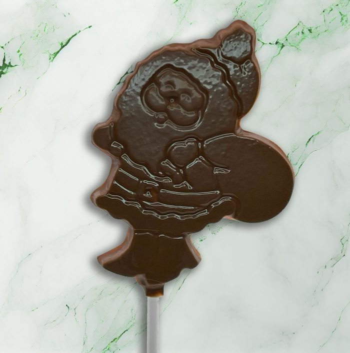 Santa Lollipop Milk Chocolate