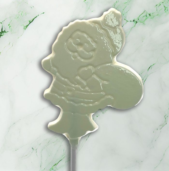 Santa Lollipop White Chocolate